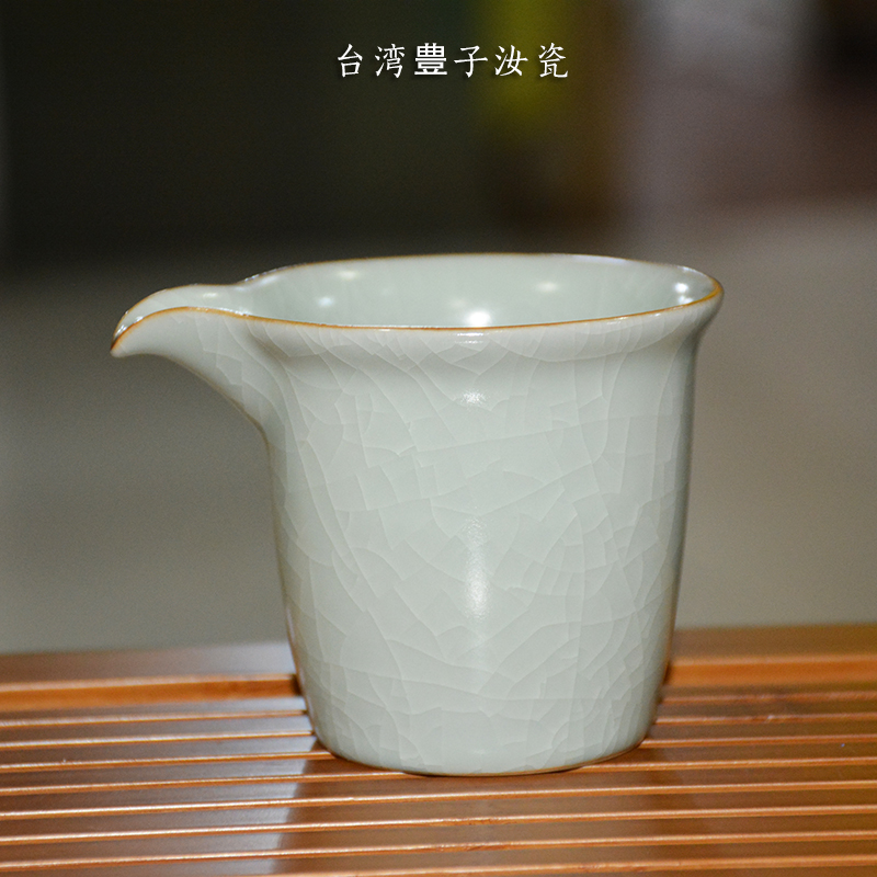 台湾丰子陶瓷公道杯仿古公杯 分道杯正握分茶器 茶海功夫茶具匀杯