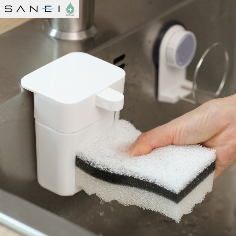 Japan Imported kitchen water tank Soap dispenser Suction wall pool Detergent bottle Liquid soap Pressing the bottlein the Family/Personal Cleaning Tools , Sanitary appliances/Bathroom accessories , Emulsion is category - from Buy2taobao.com to provide professional Taobao agent buy service