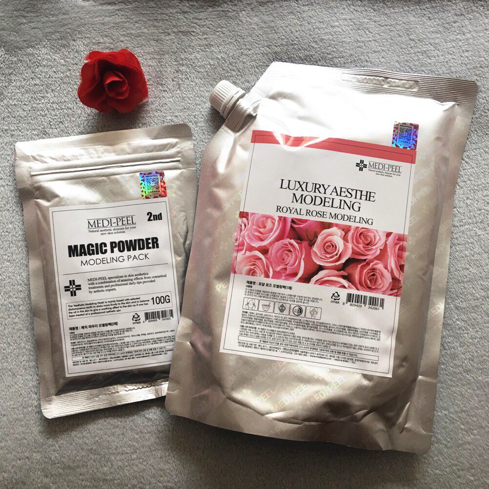 带防伪美迪菲美帝菲玫瑰软膜面膜粉 好评好店