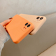 珊瑚橙色S18适用vivoS17t/S16E手机壳S15/S12/S10Pro全包s9/7e/y73s软Y76S精孔X100/X90/X80个性X70t紫X60Pro