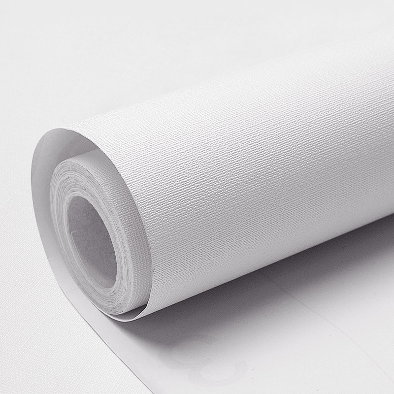 纯白色墙贴纸防水防潮墙纸自粘卧室温馨墙面装饰壁纸宿舍桌面贴纸