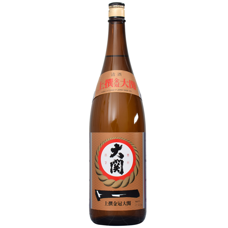 大关牌上选金冠清酒1.8L日本进口清酒洋酒日本酒发酵酒米酒