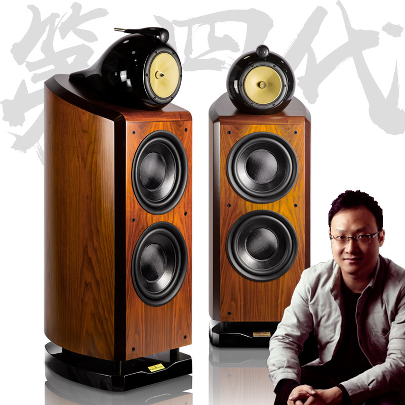 猫哥引力第四代m10双10寸hifi音箱发烧级落地音箱三分频音响