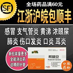 爱纳它 希林安 宠物狗狗犬猫阿莫西林支气管炎肺炎消炎的药抗生素