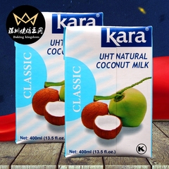 原装400毫升佳乐椰浆 印尼进口KARA椰汁 甜品 西米露 马蹄糕