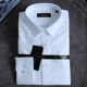 雅戈尔衬衫男士长袖DP白色纯棉免烫商务正装上班衬衣VLDP10172BFA
