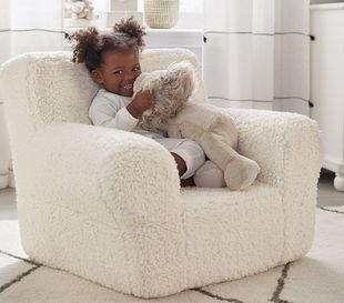秋冬款儿童沙发纯海绵儿童座椅可拆洗可换套毛绒款超暖超柔软