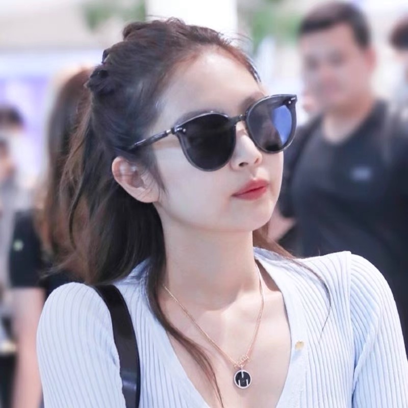 jennie同款墨镜女网红街拍百搭经典款太阳镜年会表演眼镜沙滩度假