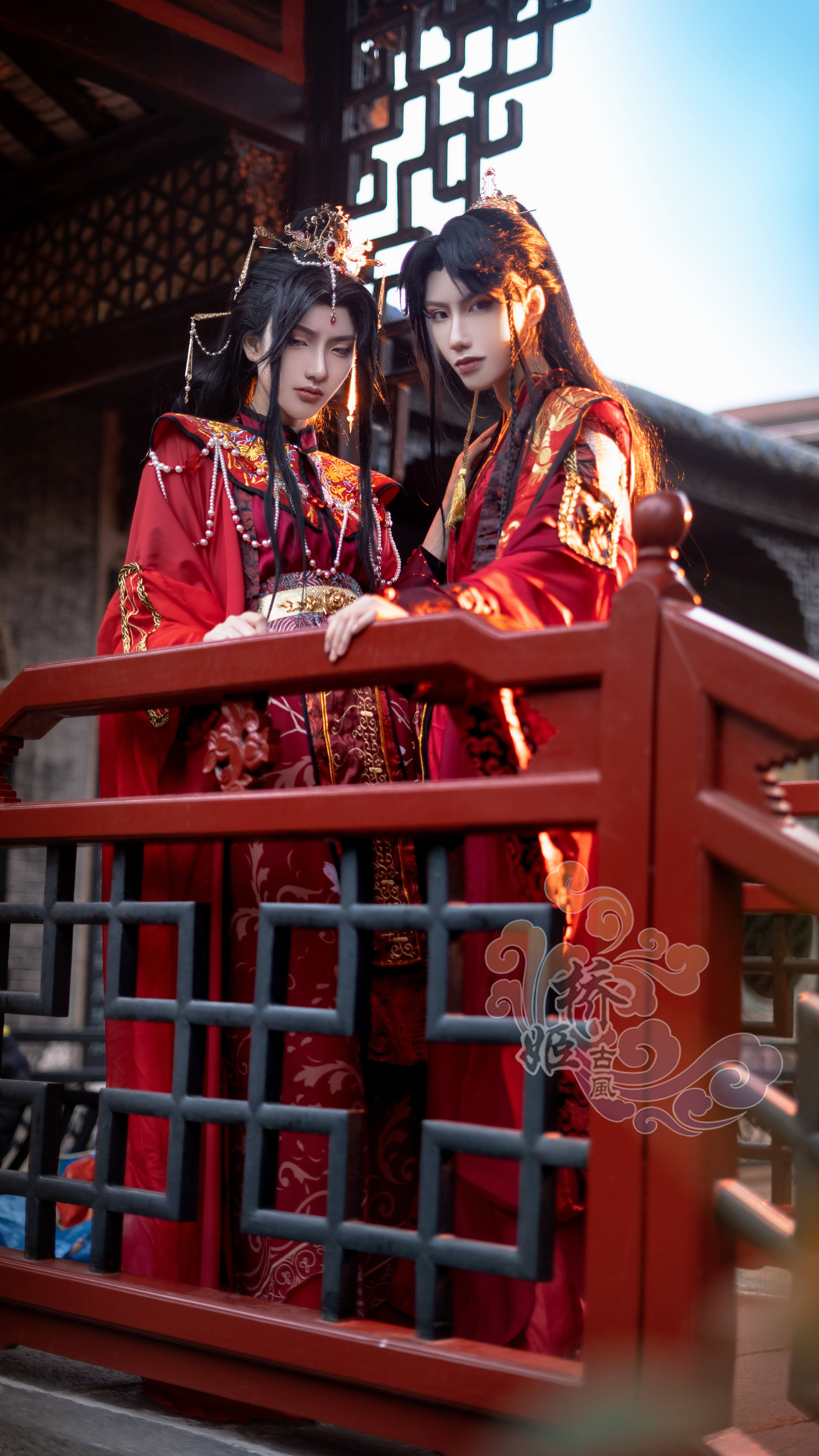 情侣婚服 原创 cos 古装 桥姬古风优惠券