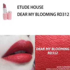 Etude house 爱丽小屋 唇膏 rd312 复古正红 超级显白