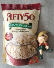 国内现货美国进口Fifty 50低血糖无糖剪切燕麦片100%全谷物454克