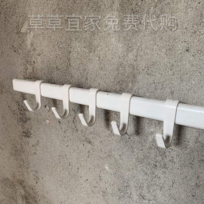 只卖正品国内上海宜家代购苏纳思挂钩5个装钩子厨房壁挂用塑料钩