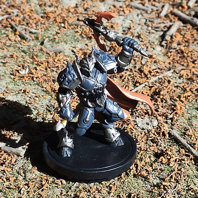 稀有货德莱尼战士魔兽世界正版散货战棋公仔玩具模型摆件送人物卡