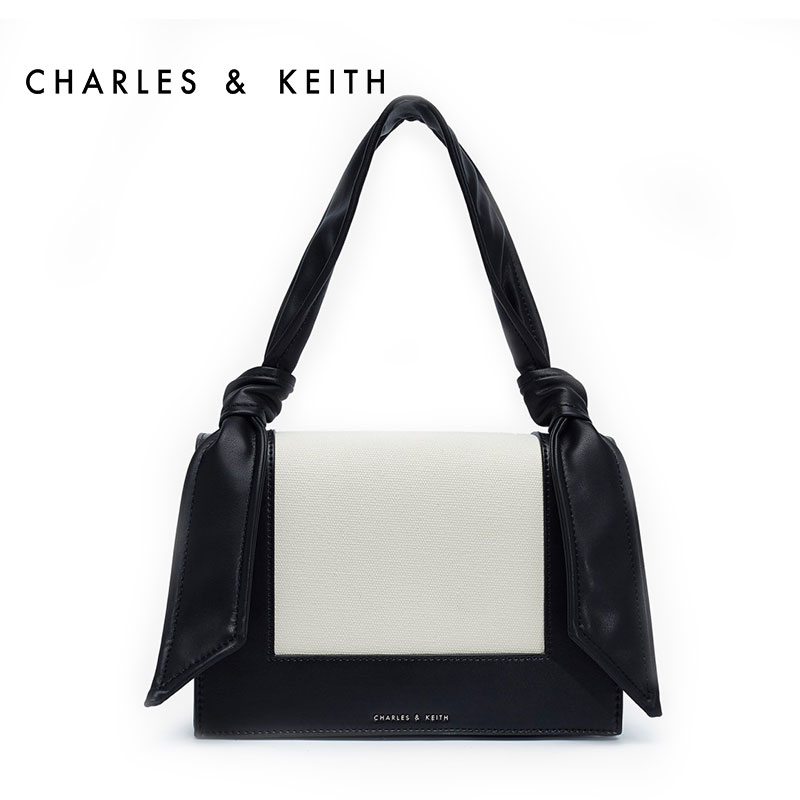 charles&keith包,charleskeith包包 charleskeith时尚风绳结手提包