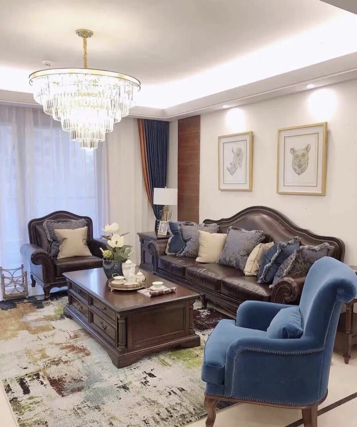 北美之家查尔斯顿大都会女王美式家具沙发床餐桌餐椅原厂正品代购