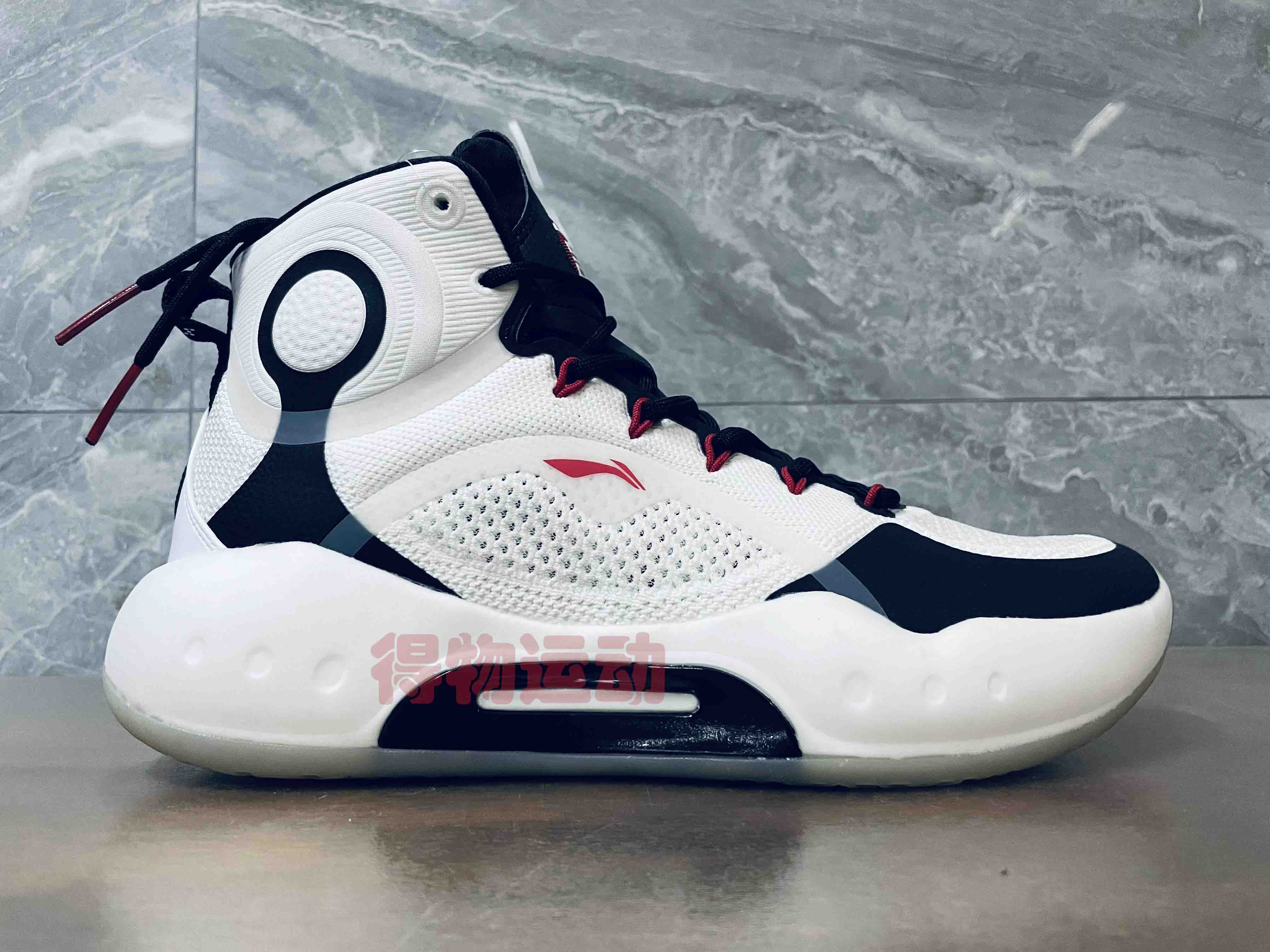 正品李宁驭帅14高帮低帮男子专业减震耐磨比赛篮球鞋abaq041067