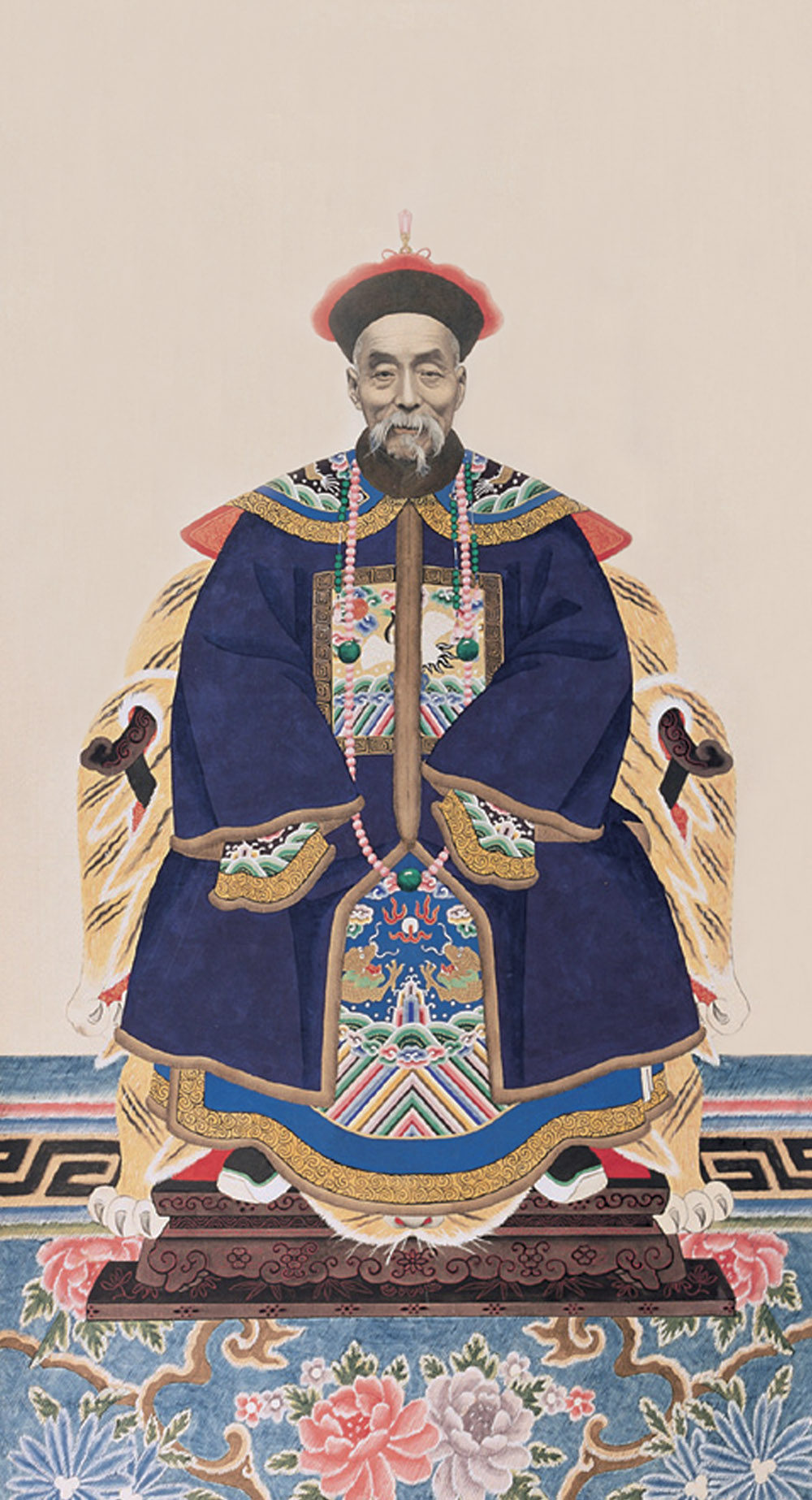 古代人物像家堂画祠堂祖先像祖先画像古代祖先像祠堂宗族像7