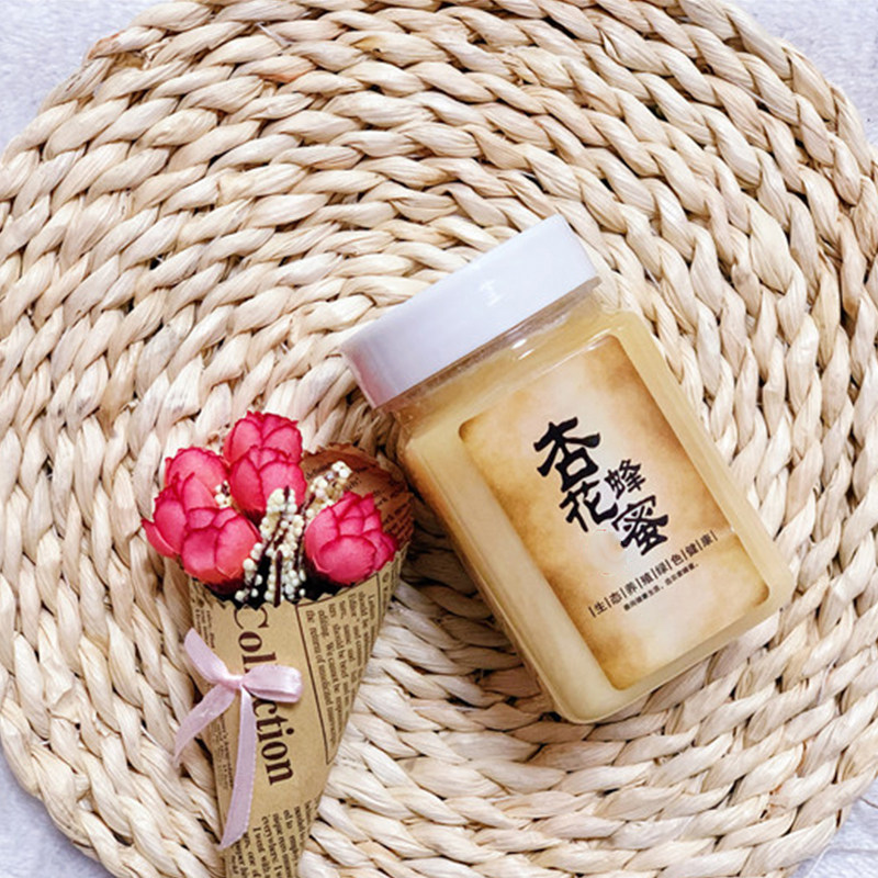 蜂蜜纯正天然杏花蜂蜜土蜂蜜百花洋槐蜜农家自产野生峰蜜500g