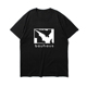 bauhaus包豪斯哥特摇滚乐队男女极简设计暗色系纯棉欧版印花T恤