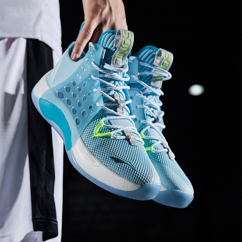 李宁音速7代篮球鞋雾霾2019夏季cba青龙减震篮球鞋abap019033