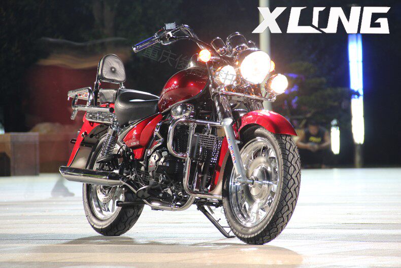 迅龙200太子摩托车哈雷风暴太子车复古巡航旅行机车 可上牌特价