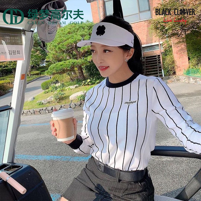 BLACK CLOVER高尔夫球帽空顶男女士运动时尚百搭无顶帽遮阳帽golf