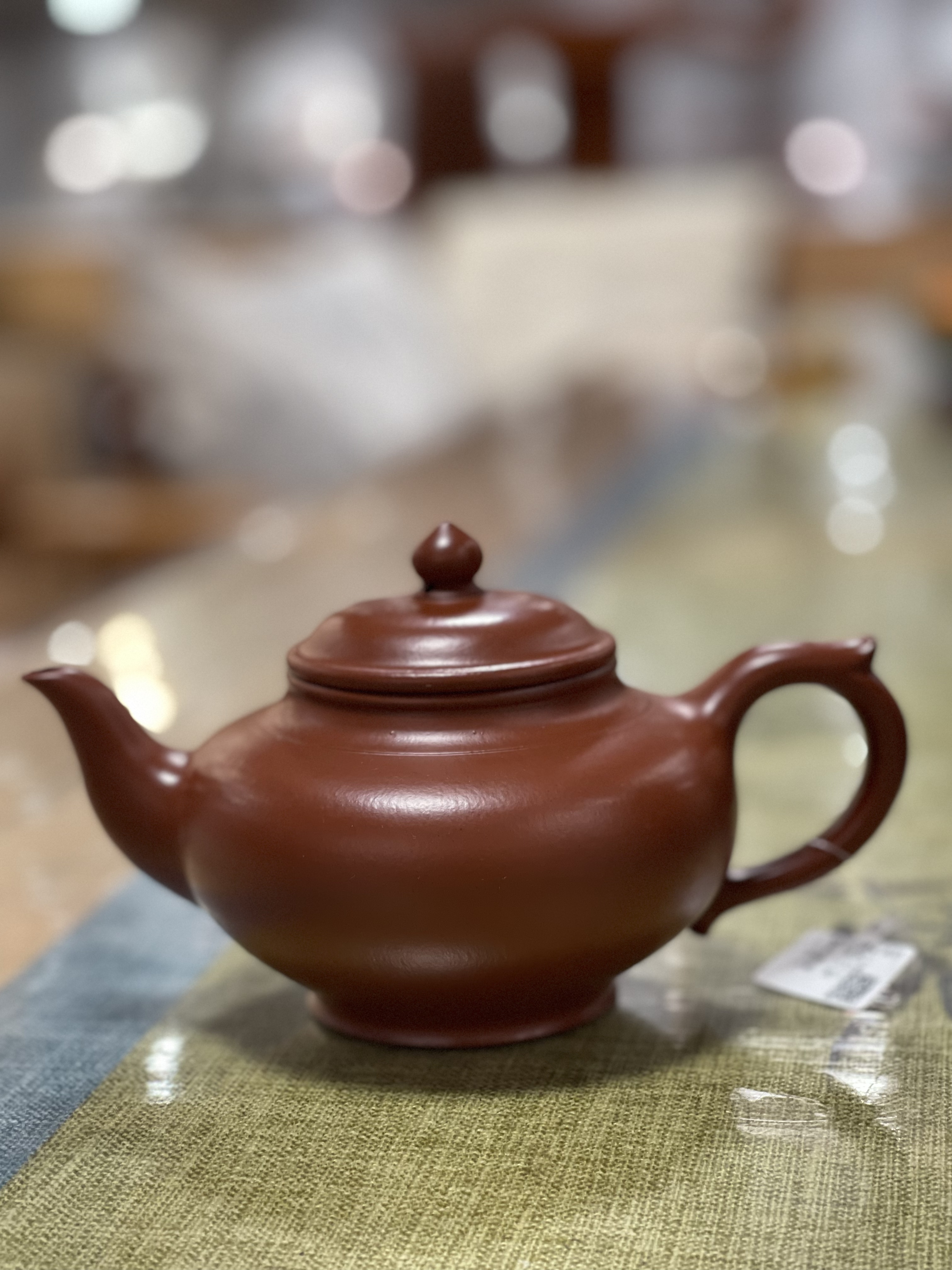 朱泥高手林天强紫砂壶作品笑樱原矿优质大红袍泡茶喝茶做工精细