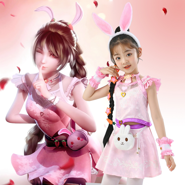 斗罗大陆小舞 五年后女童公主裙cos动漫小五儿童衣服服装生日礼物