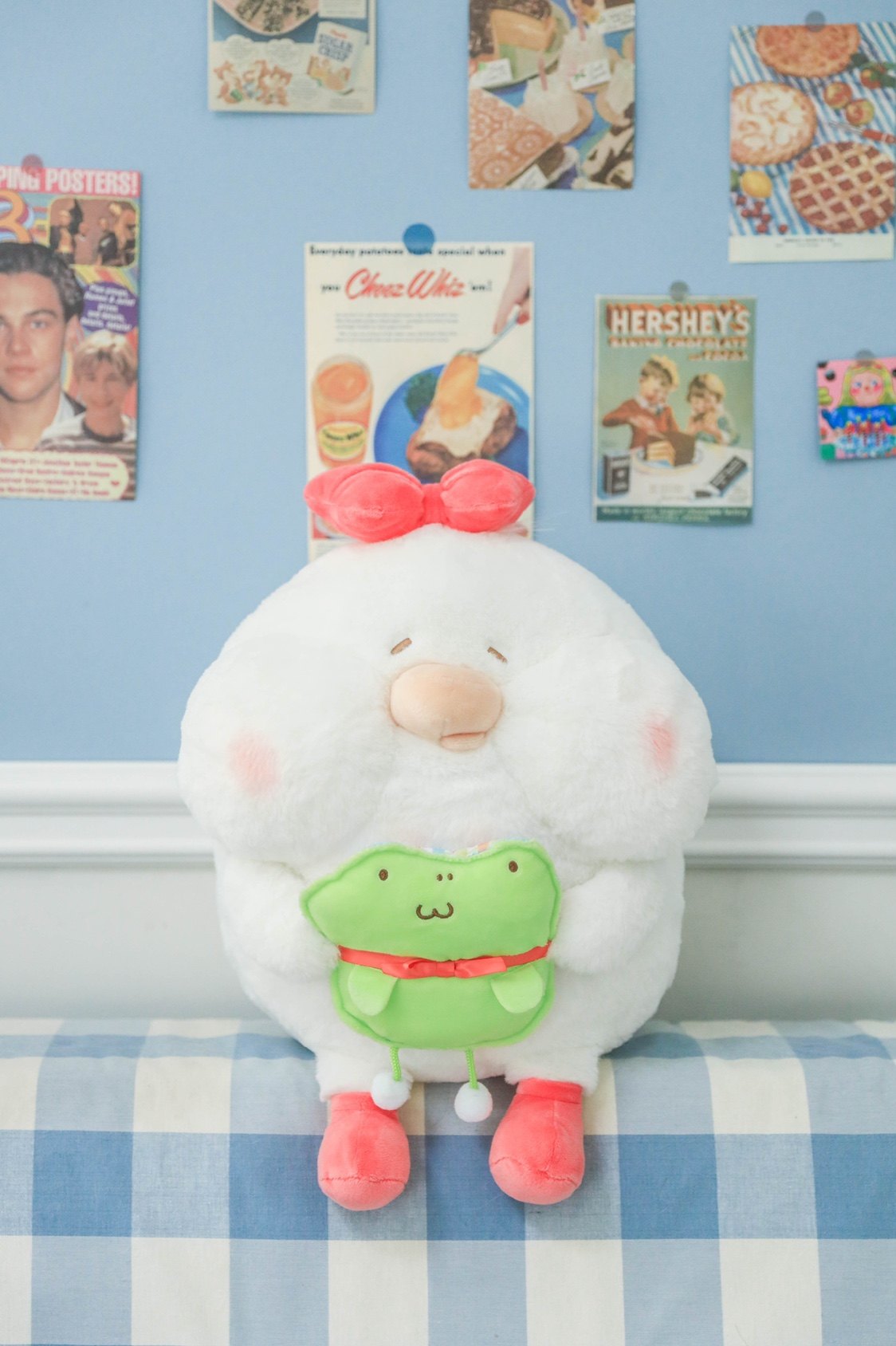 llj夹机占 好朋友系列toby抱抱款公仔 旱獭抱抱公仔 夏卡抱抱公仔