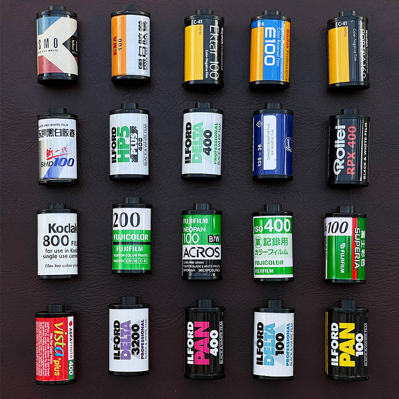 怀旧装饰收藏【古铜色摄影】胶卷暗盒