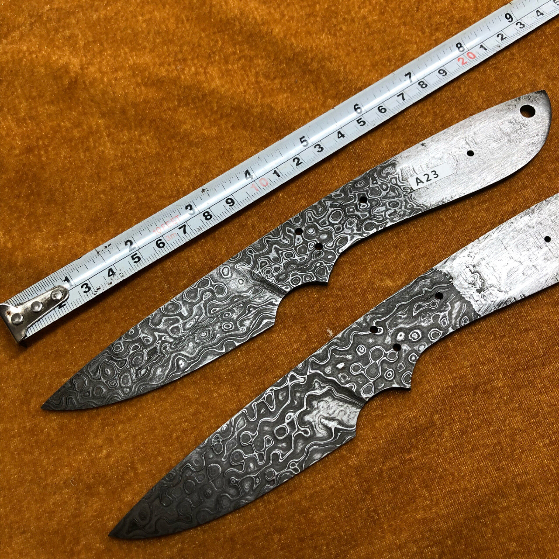 【大马士革刀胚】_二手_转让_回收 – 闲鱼