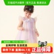 巴拉巴拉女童裙子儿童公主连衣裙2025年夏季新款小童网纱精致甜美