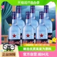 北京红星二锅头绵柔蓝八43度750ml*6瓶整箱装清香型白酒纯粮食酒
