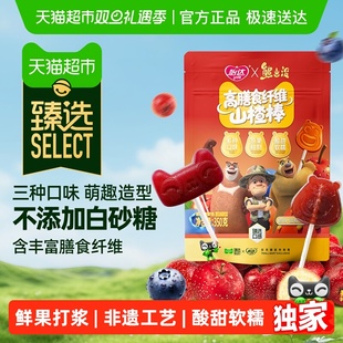 【臻选】怡达高膳食纤维山楂棒350g38支装零添加儿童开胃解馋零食