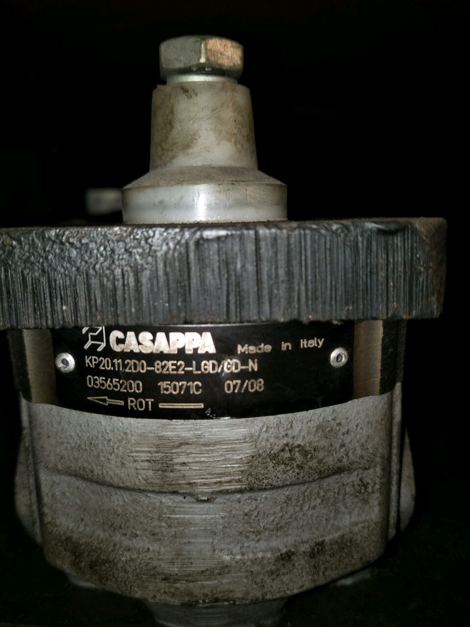 Оригинальный шестеренчатый насос CASAPPA KP20.11