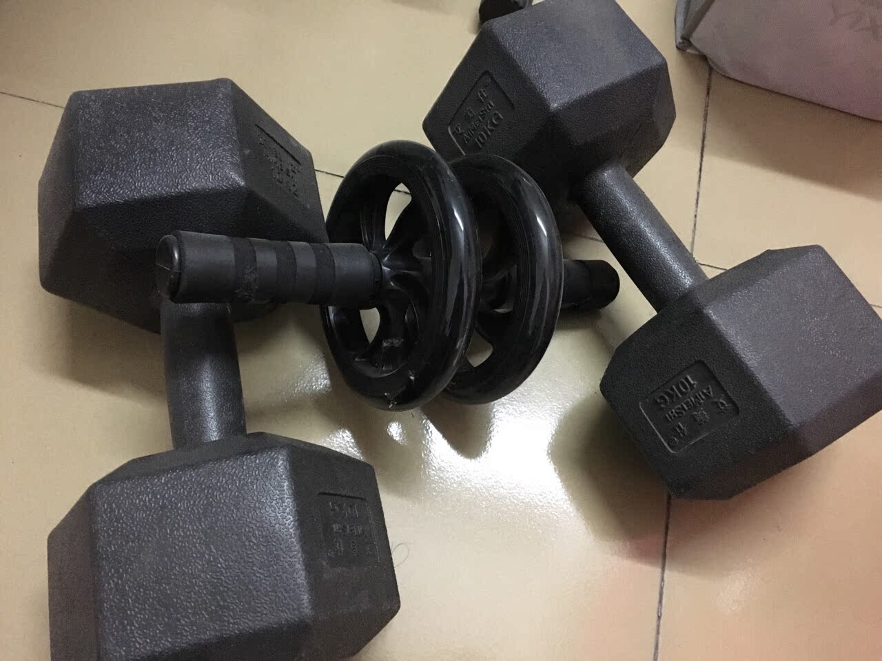 【哑铃10kg】_二手_转让_回收 – 闲鱼