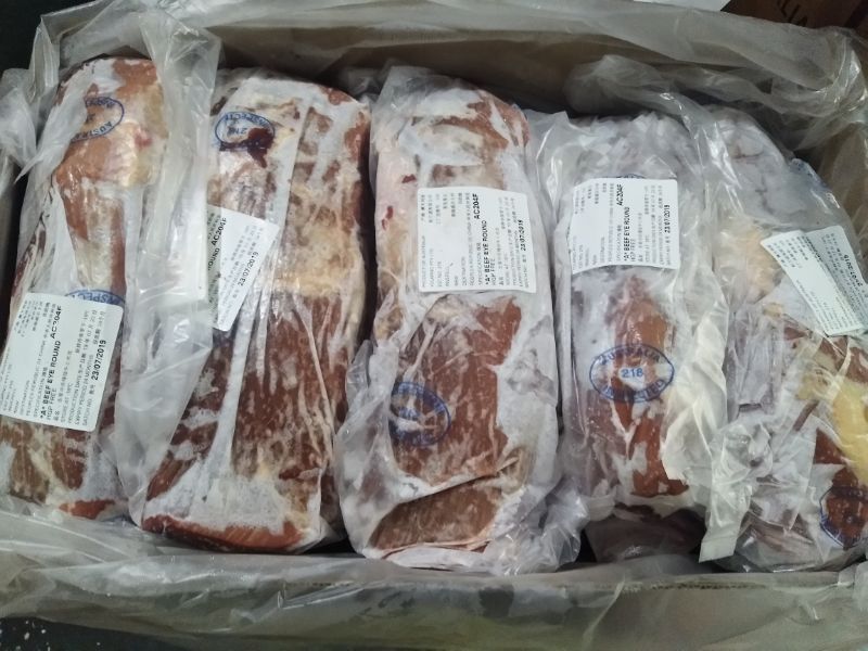 50斤澳洲巴西进口冷冻牛肉精修小黄瓜条新鲜生牛肉纯瘦牛肉小米龙