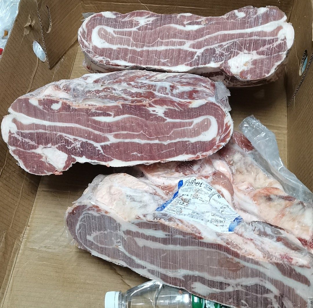 10斤装冷冻新鲜牛腩 牛坑腩肉牛肚腩 进口牛排腩 生鲜牛肉1.5/8.