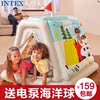原裝正品INTEX㊣卡通玩具屋 嬰幼兒海洋球池 充氣玩具 兒童帳篷 原裝正品INTEX㊣卡通玩具屋 嬰幼兒海洋球池 充氣玩具 兒童帳篷