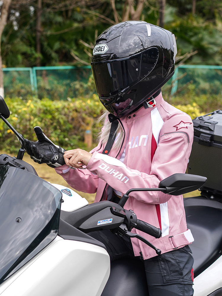 杜汉摩托车骑行服机车防摔通风透气赛车服防摔装备女款骑士服四季