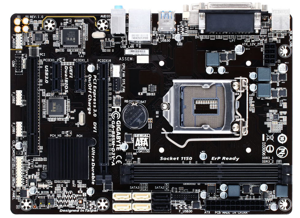 Gigabyte/技嘉 B85M-D3V DDR3 1150针 B85主板 D2V D3H HD3在类目 电脑硬件/显示器/电脑周边, 主板中 - 来自Buy2taobao.com提供专业的淘宝代购服务