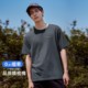 拓路者纯棉0缩水短袖T恤男春夏新款潮牌圆领绣花套头百搭休闲体恤