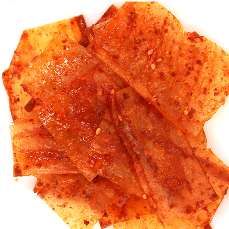 特价辣条豆皮片薄