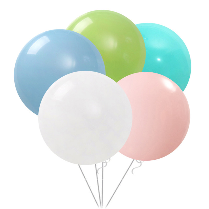 派对装饰布置气球18寸圆形气球十八寸金属气球十八寸马卡龙气球
