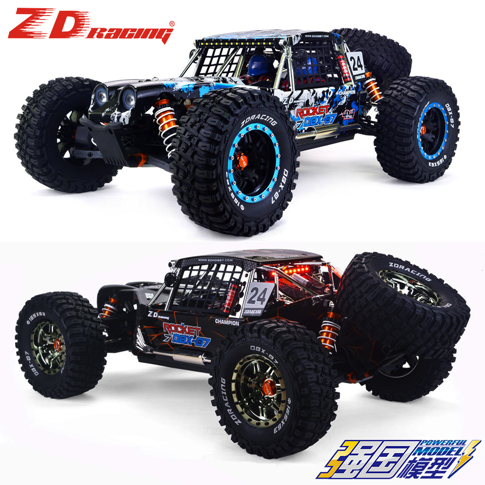 zdracingdbx0717暴力沙漠卡车四驱越野6s无刷rc遥控车rtr