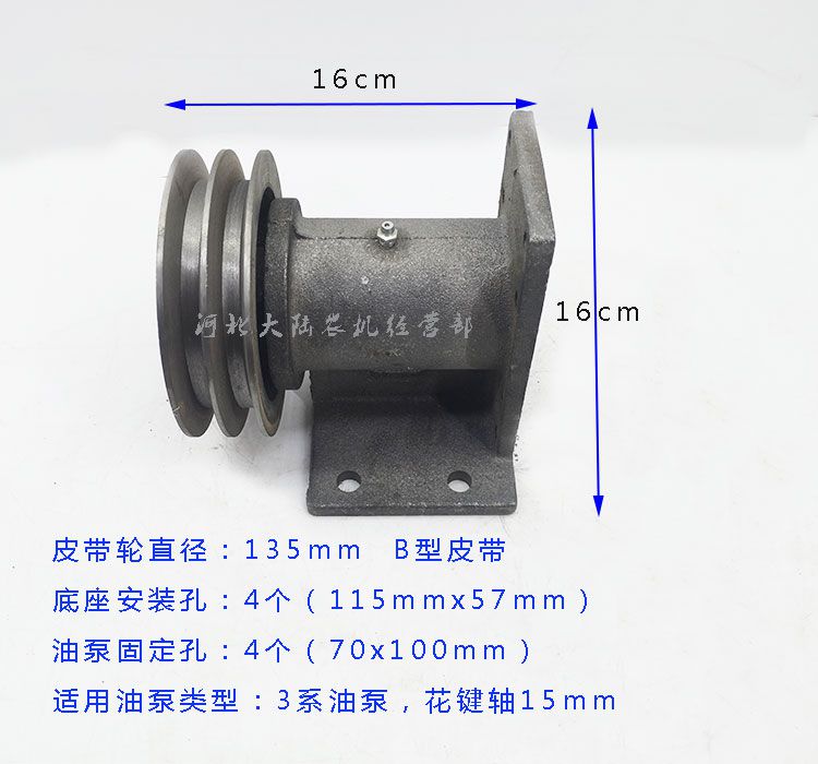 306/310/314/316/320/325液压齿轮泵改装用四孔加固型油泵铲车泵