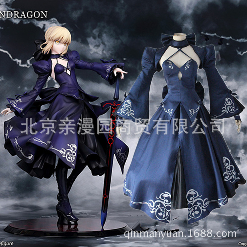 Fate Zero Alter 黑化saber塞巴cos服洛丽塔裙cosplay服装在类目 女装/女士精品, 唐装/民族服装/舞台服装, 民族服装/舞台装中 - 来自Buy2taobao.com提供专业的淘宝代购服务