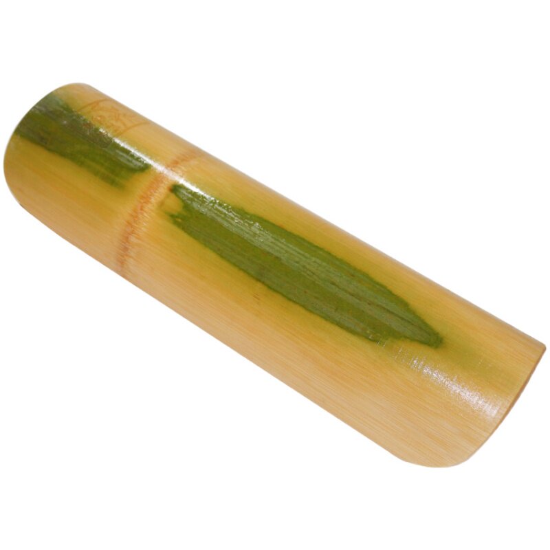 简装单人竹筒枕颈椎枕 圆形修复腰椎枕空心枕头 半圆颈椎竹子头枕