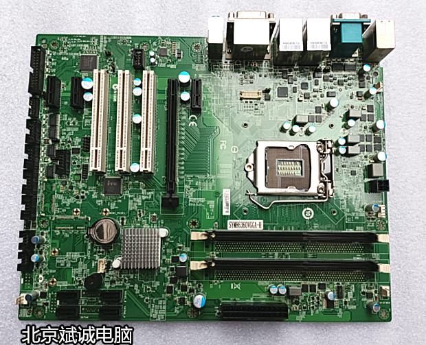 艾讯 SYM86360VGGA-H台式电脑工控工业H81主板1150双网口DDR3