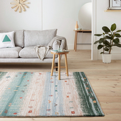 北欧宜家客厅茶几地毯 美式现代简约办公室房间榻榻米地毯 可机洗